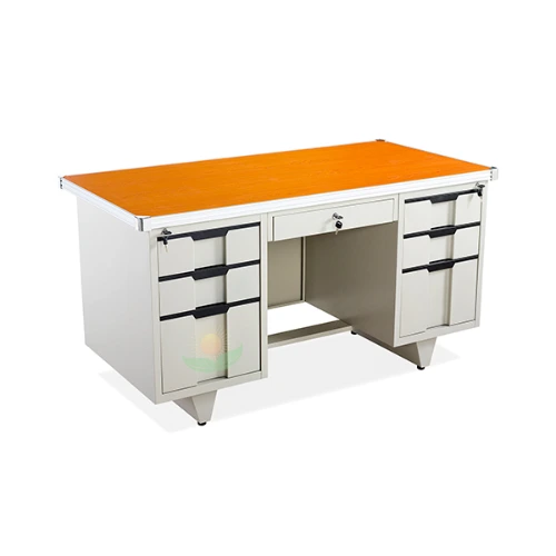 Escritorio de metal resistente